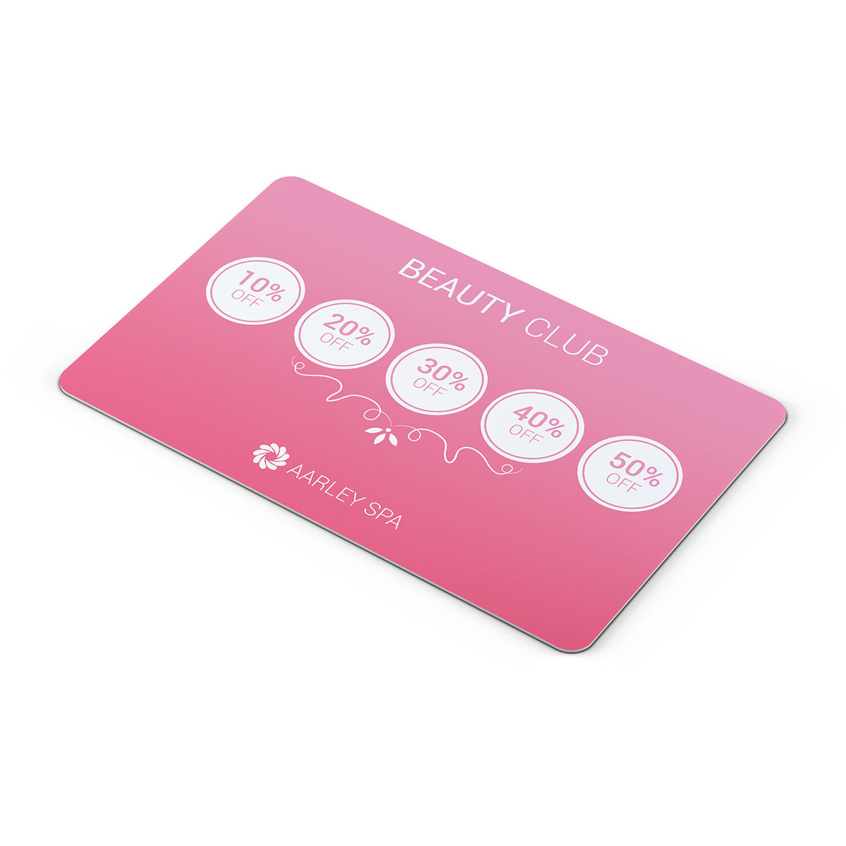 beauty-club-plastic-loyalty-card